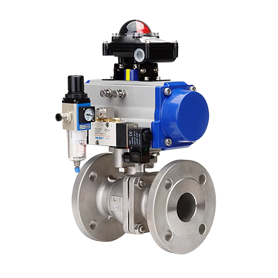 5500jcjc线路检测-气动法兰球阀 流体控制