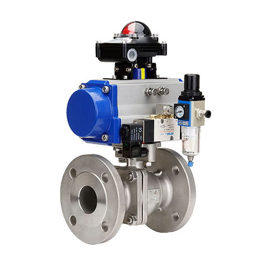 5500jcjc线路检测-气动法兰球阀 流体控制